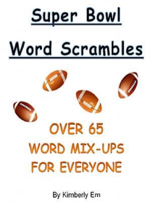 cover image of Super Bowl Word Scrambles